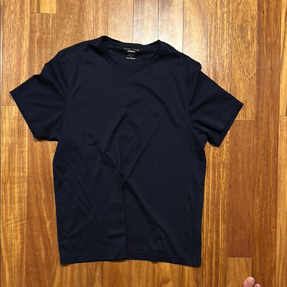 Alfani Blue Short Sleeve Tee Classic Design